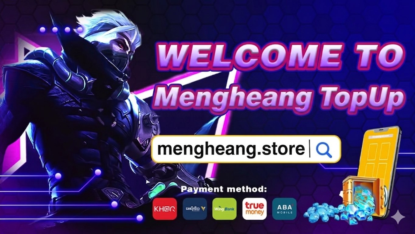 MENGHEANG Topup Banner